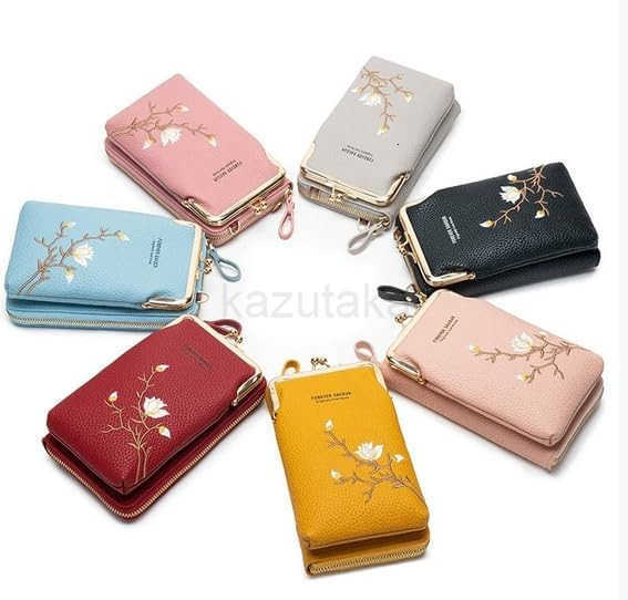 Women Sling CrossBody Wallet with Mobile Cell Phone Holder Crossbody Bags for Women Travel Z250910