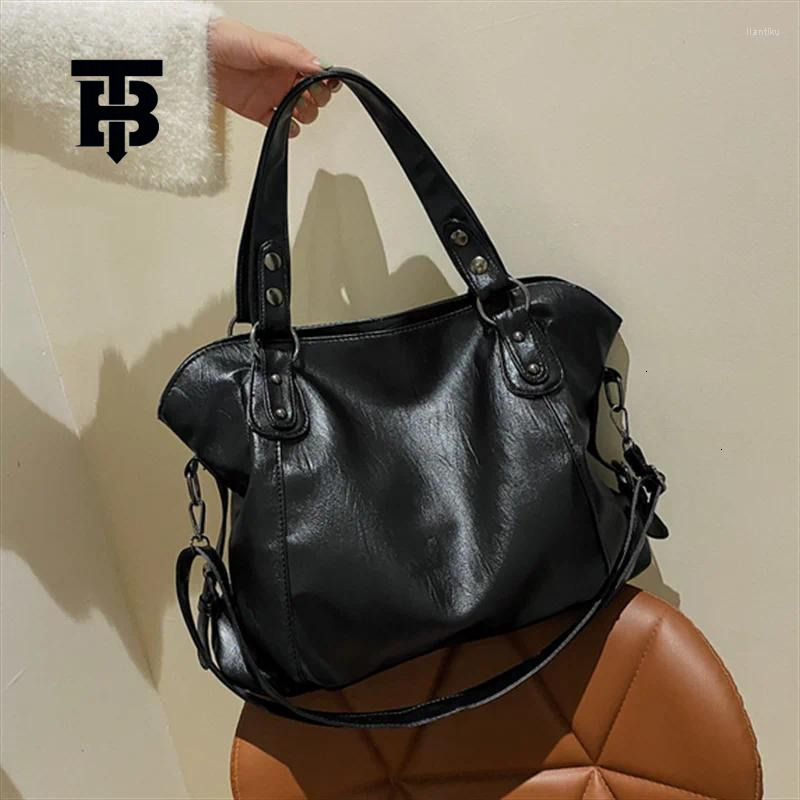 TB BHULAMTE Classic Soft Leather Large Women's Bag Evening Wear 2025 Trend Large-capacity Fashionable Women's Commuter Shopping Handbag Desi