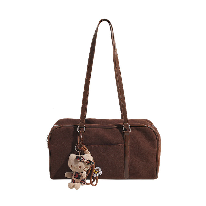 Free shipping designer Casual Versatile Single Shoulder Bag Small Square Bag New Retro Fashion Handbag Matte Large Capacity Commuter Bag Boston Bag