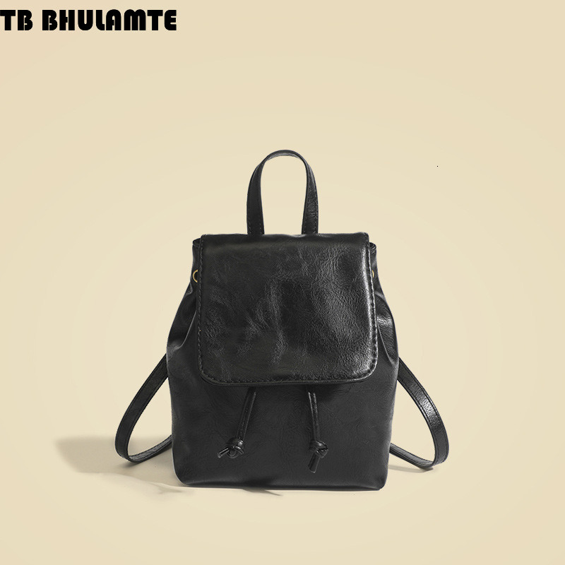 Free Shipping Designer Bag College Wind Backpack Luxury Bag 2025 Spring Summer New Backpack High-end Leather Double Shoulder Bag Small Backpack For Wo