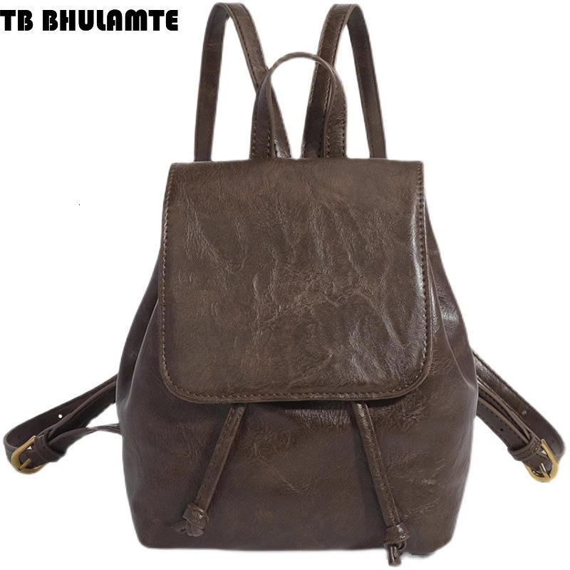 Free Shipping Designer Bag College Wind Backpack Luxury Bag 2025 Spring Summer New Backpack High-end Leather Double Shoulder Bag Small Backpack For Wo