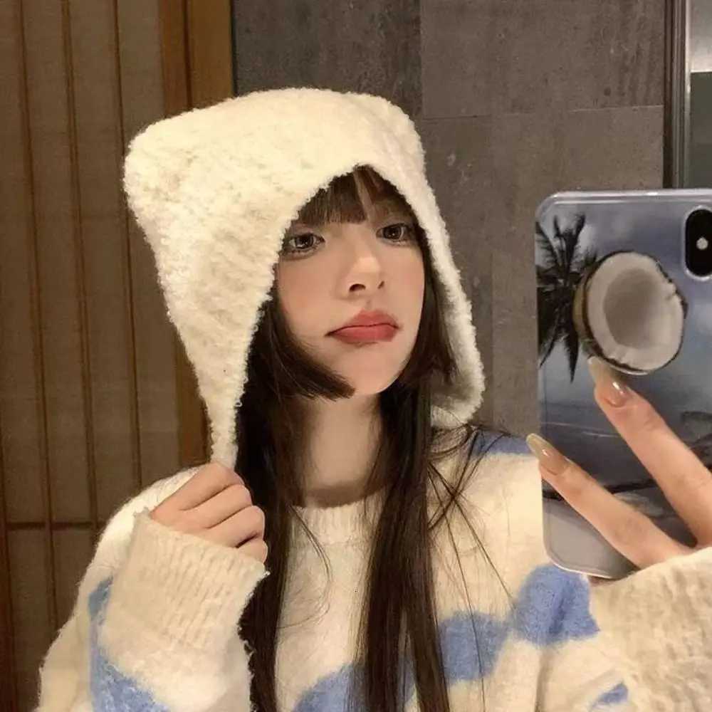 Couple Autumn Winter Cute Knitted Hat Cold C Wool Hat Knitted Skullies BeaniesXJ250910