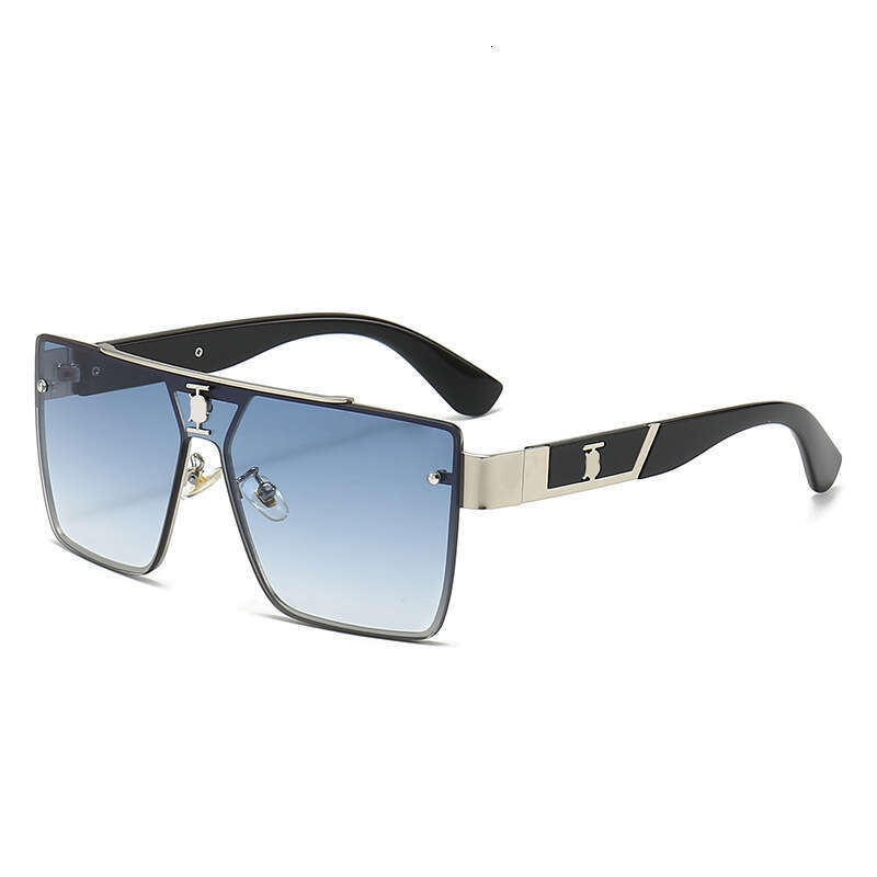 New Men's Fashion Square Frame Vacation Casual Trendy Sunglasses 22378
