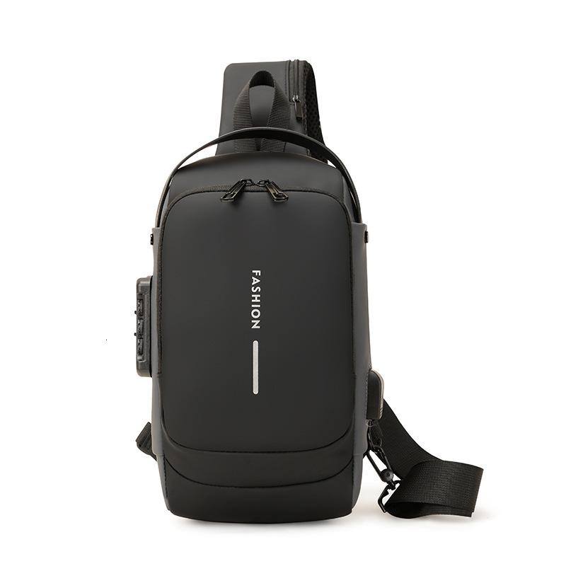 Men S Chest Bag With Free Shipping Combination Lock Luxury Bag Motorcycle Bag Platform Hot Selling Crossbody Bag Large Capacity Anti Theft Designer Ba