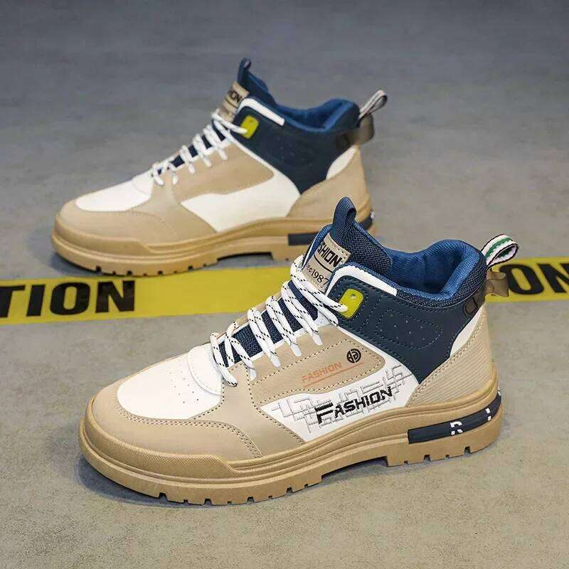 Running Shoes for Men Breathable Athletic Sport Shoes High Top Comfortable Soft Casual Sneakers Zapatillas Hombre 2024