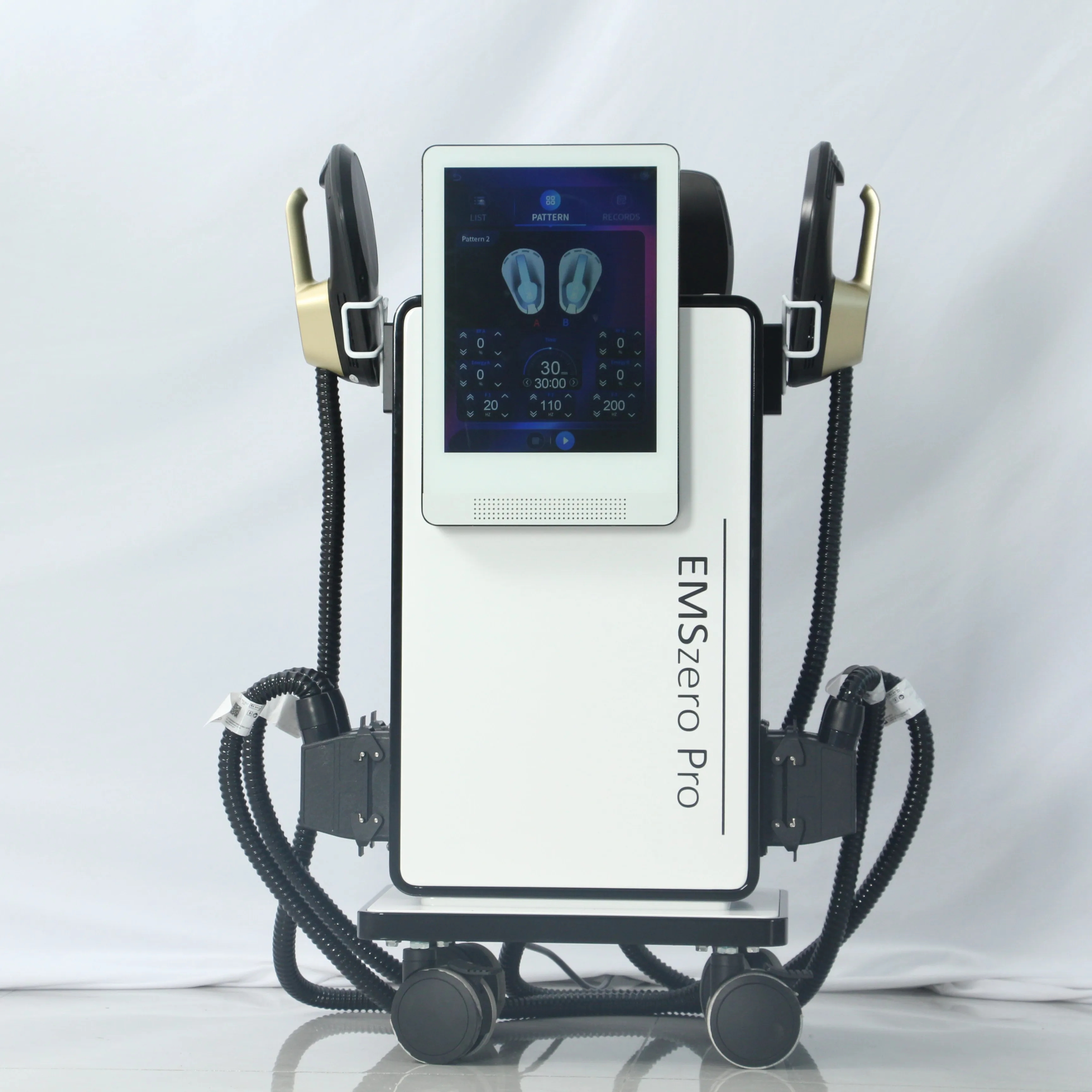 EMSzero NEO Pro HIEMT RF Electro Magnetic Stimulation Body Sculpting And Muscle Building Machine 4/5 Handles 6500W 200HZ 15Tesla Fat Loss Slimming Bea