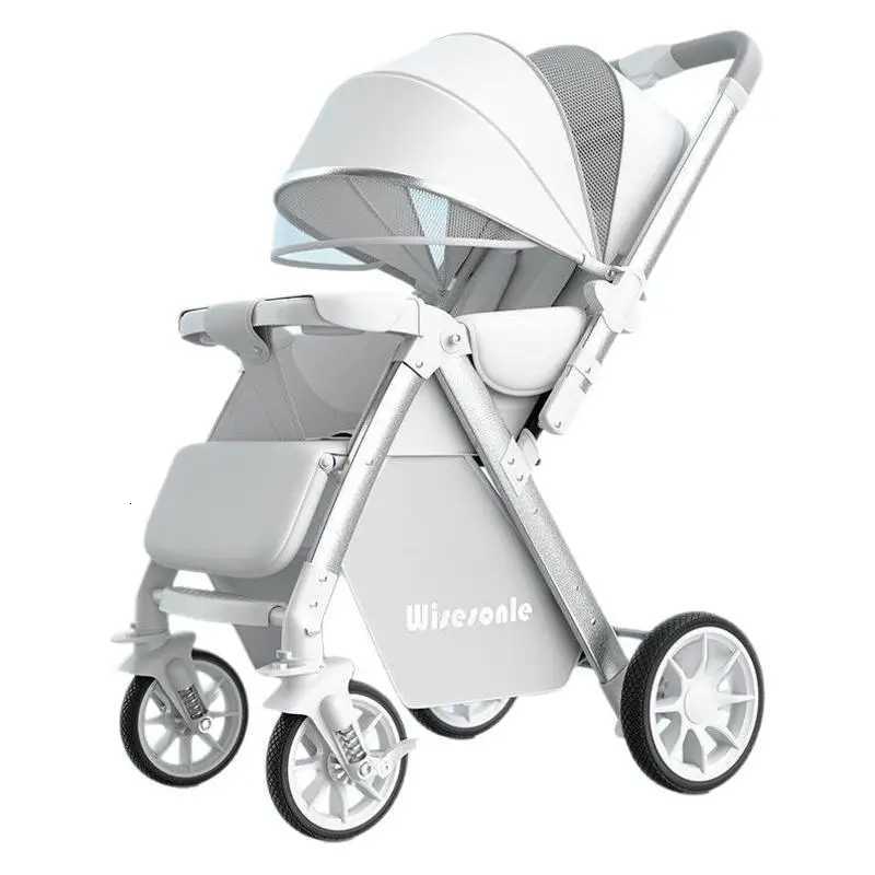 2in1 Reversible Lightweight Stroller with Convertible Highview Seat and Foldable Compact Design for Newborns and Toddlers W250910
