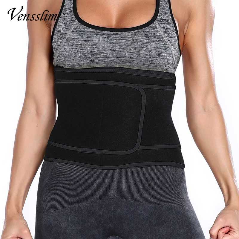 Vensslim Waist Women Belly Slimming Tummy Control Shapewear Sauna Sweat Trimmer Belt Slimmer Workout Body Shaper Corset W250910