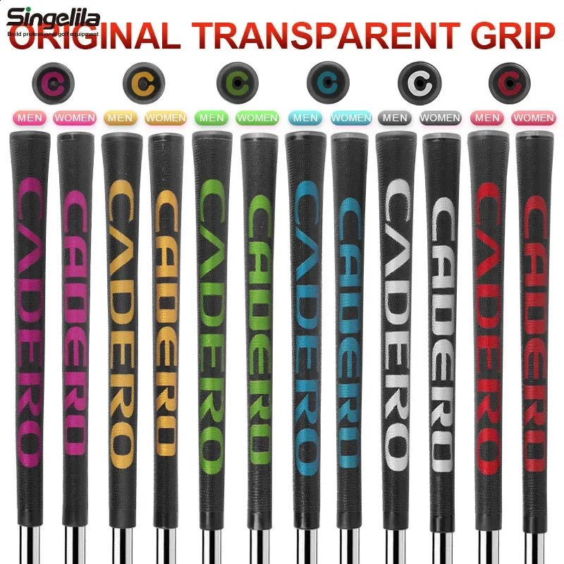 10 Golf Gripsset CADERO 2X2 AIR NER Crystal Standard Club Grips 6color Blend Available for Shock Absorption and Nonslip 250909