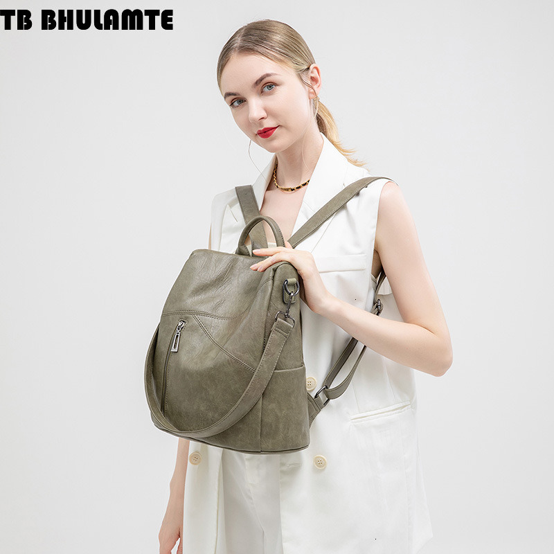 Free Shipping Designer Bag Luxury Bag Backpack For Women New 2025 Summer Versatile Soft Leather Backpack Large Capacity Casual Anti-theft Travel Bag M