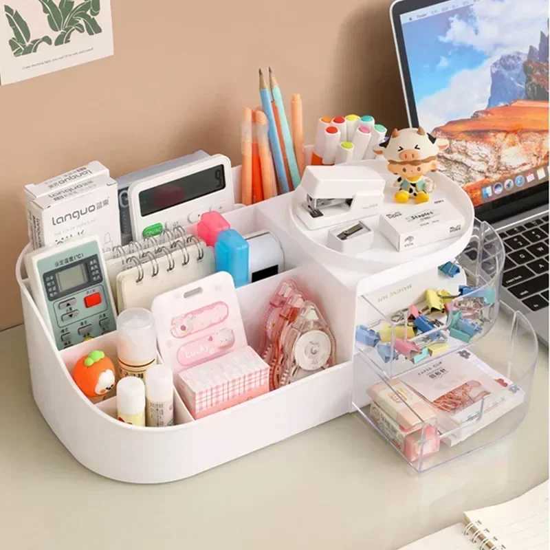 Large Capacity Cosmetic Storage Box Makeup Drawer Organizer Jewelry Nail Polish Makeup Container Desktop Sundries Storage BoxXJ250910