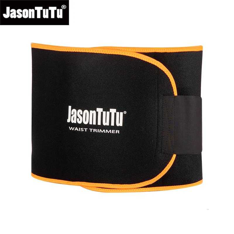 JASONTUTU Neoprene Sport Waist Belt Support Body Shaper Waist Loss Fitness Sweat Belt Slimming Strap Waist Trimmer W250910