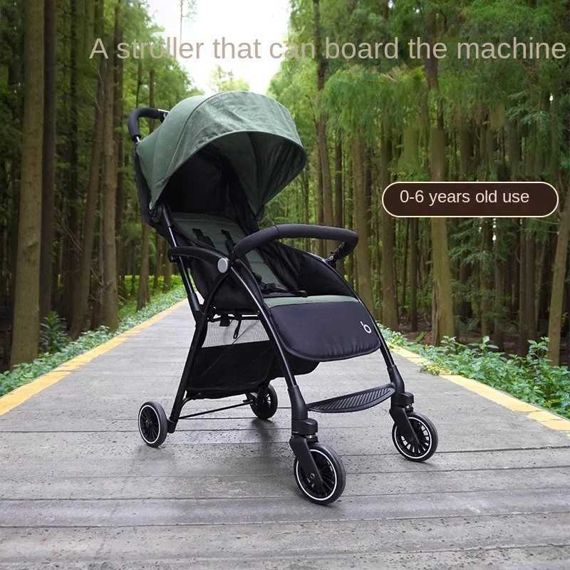 Sitting and Lying Dualuse Lightweight Folding and Carrying Multispeed Adjustment Largecapaci Storage Bag Baby Stroller W250910