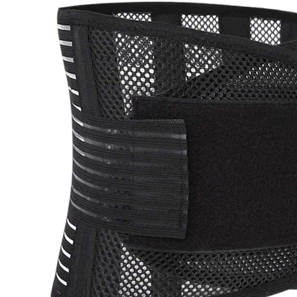 Back Brace Breathable Lumbar Support Belt Adjustable Straps Back Belt Lower Back Waist Brace for Lower Back Relief Sciatica W250910