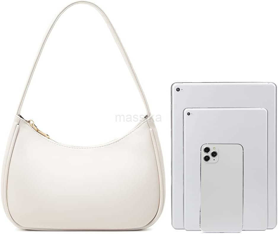 Shoulder Bags for Women Cute Hobo Tote Handbag Mini Clutch Purse with Zipper Closure M250910