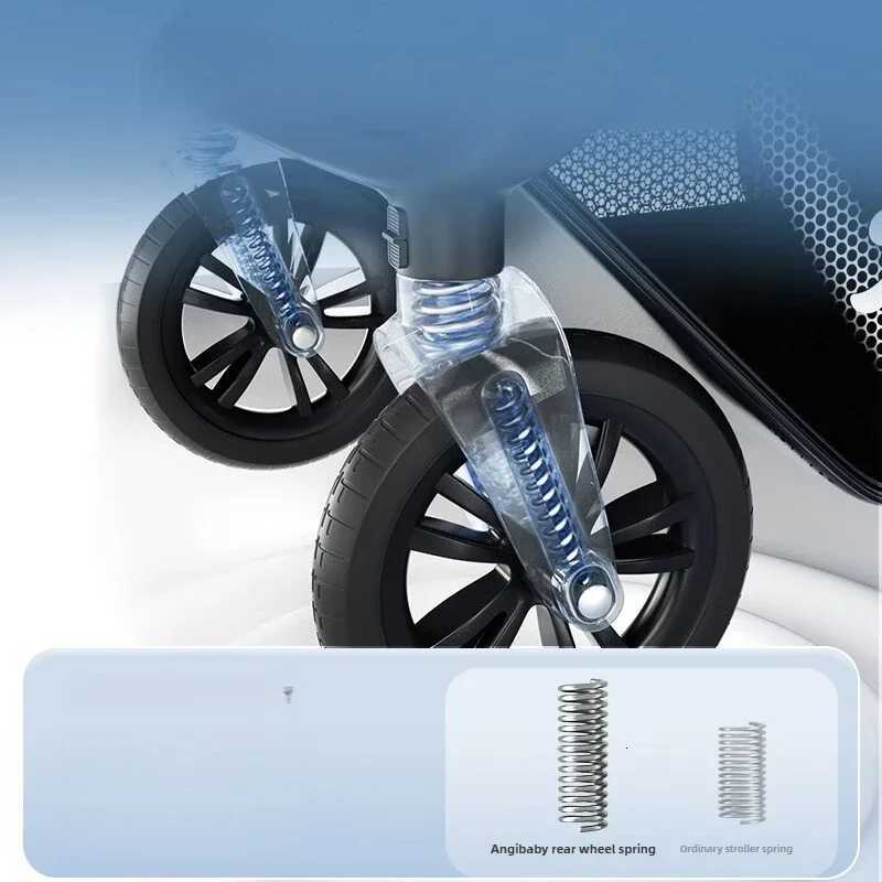 Twoway Highview Baby Stroller Can Sit Lie Fold Shockabsorbing Portable Newborn Baby Stroller W250910