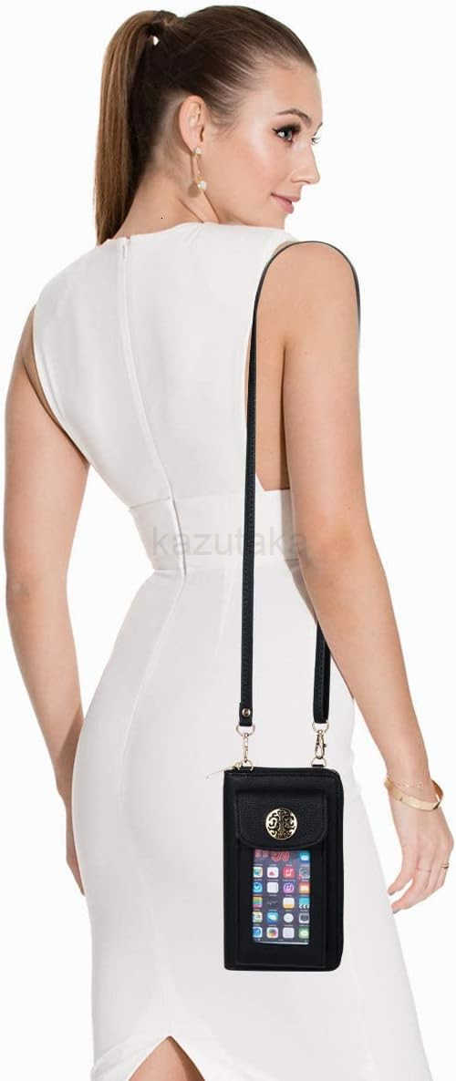 Small Crossbody Purse Cell Phone Wristlet Wallet for Women RFID Z250910