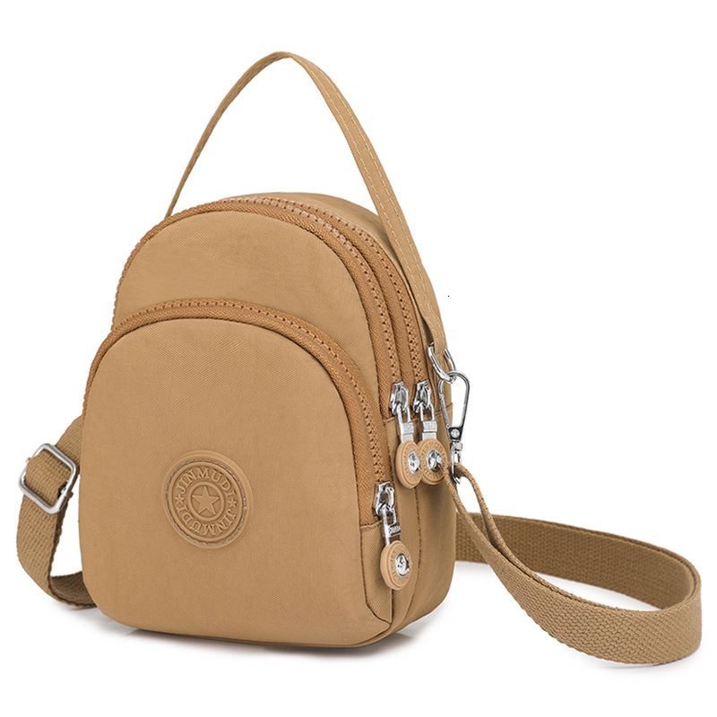 Women's Coin Purse Phone Fashion Simple Waterproof Shell Multi-Compartment Solid Color Commuter Trendy Crossbody Bag