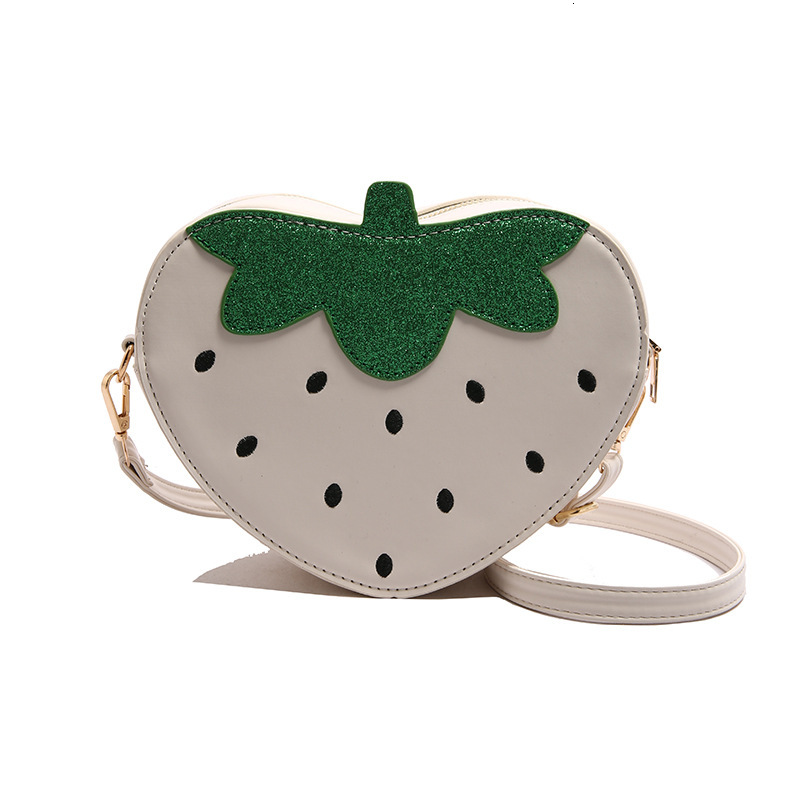 bag 2025 autumn new fashion strawberry bag Harajuku style niche design trend creative personality women's shoulder bag designer bag