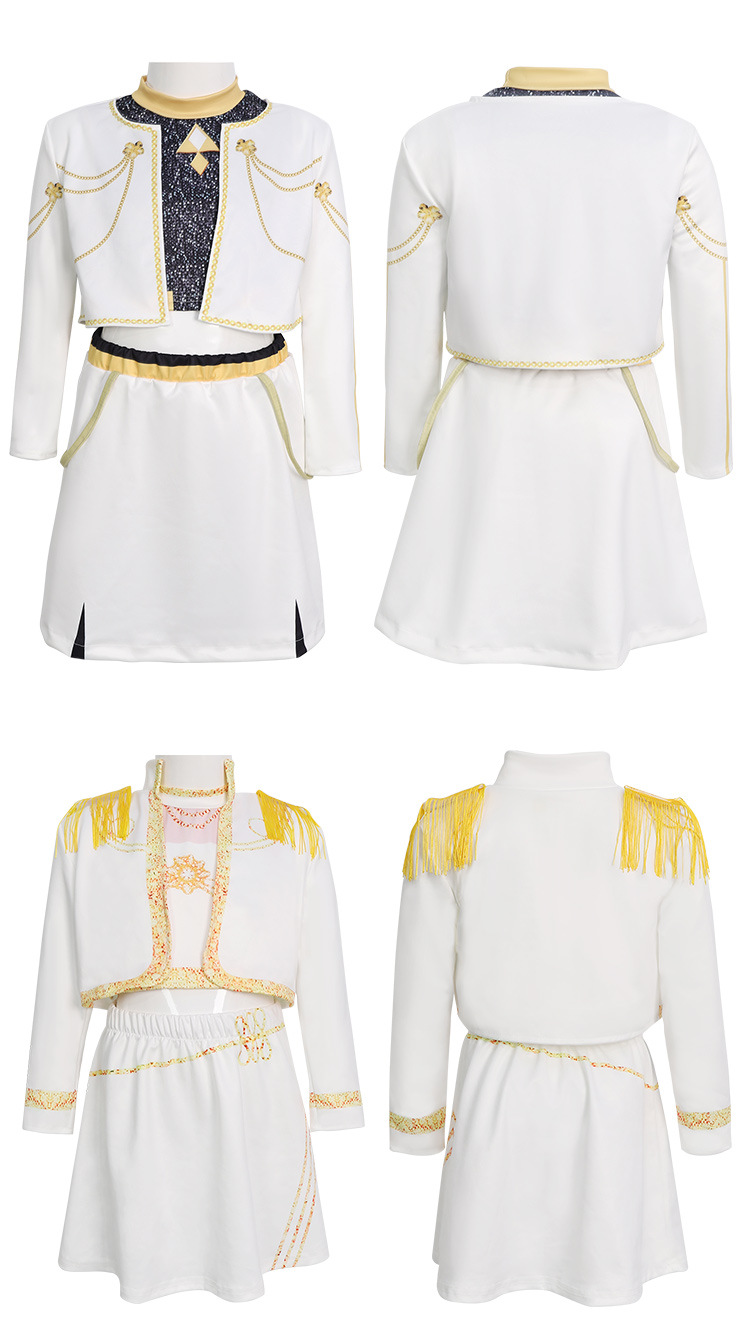 KPOP Demon Costume Rumi Mira Zoey Anime Cosplay Costume for Girls Pop Singer Halloween Party Performance Outfit