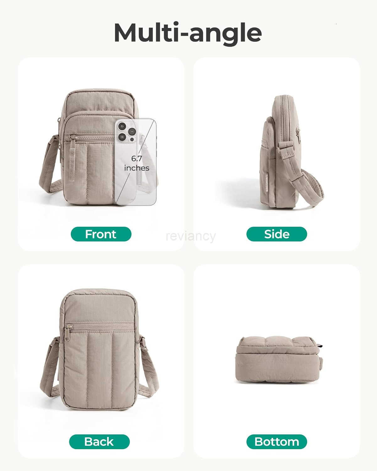 Small Crossbody Bags for Women Cell Phone Crossbody Purse for Women Travel Wallet with RFID Blocking Card SlotsW250909