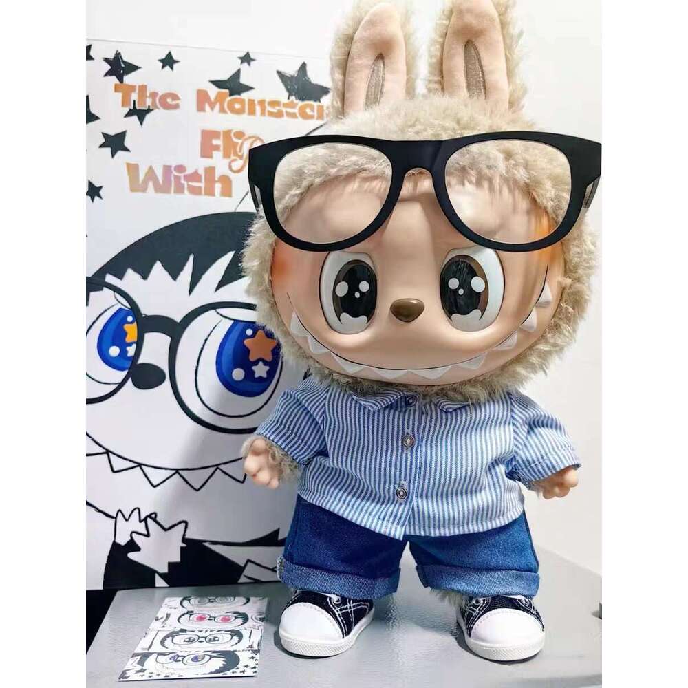Labubu Flip With Me Bubble Summer Wild 40Cm Big Doll Monster Plush Doll Vinyl Plush Figure Toy