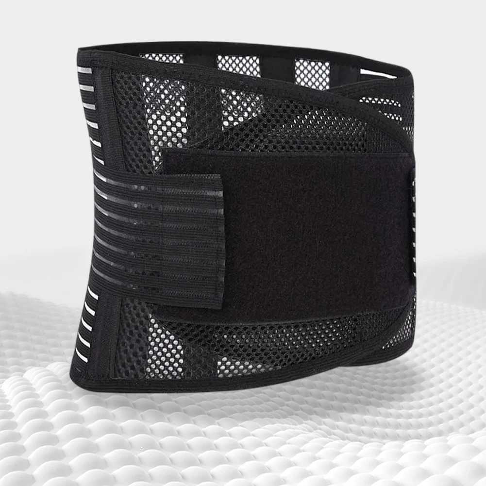 Back Brace Breathable Lumbar Support Belt Adjustable Straps Back Belt Lower Back Waist Brace for Lower Back Relief Sciatica W250910