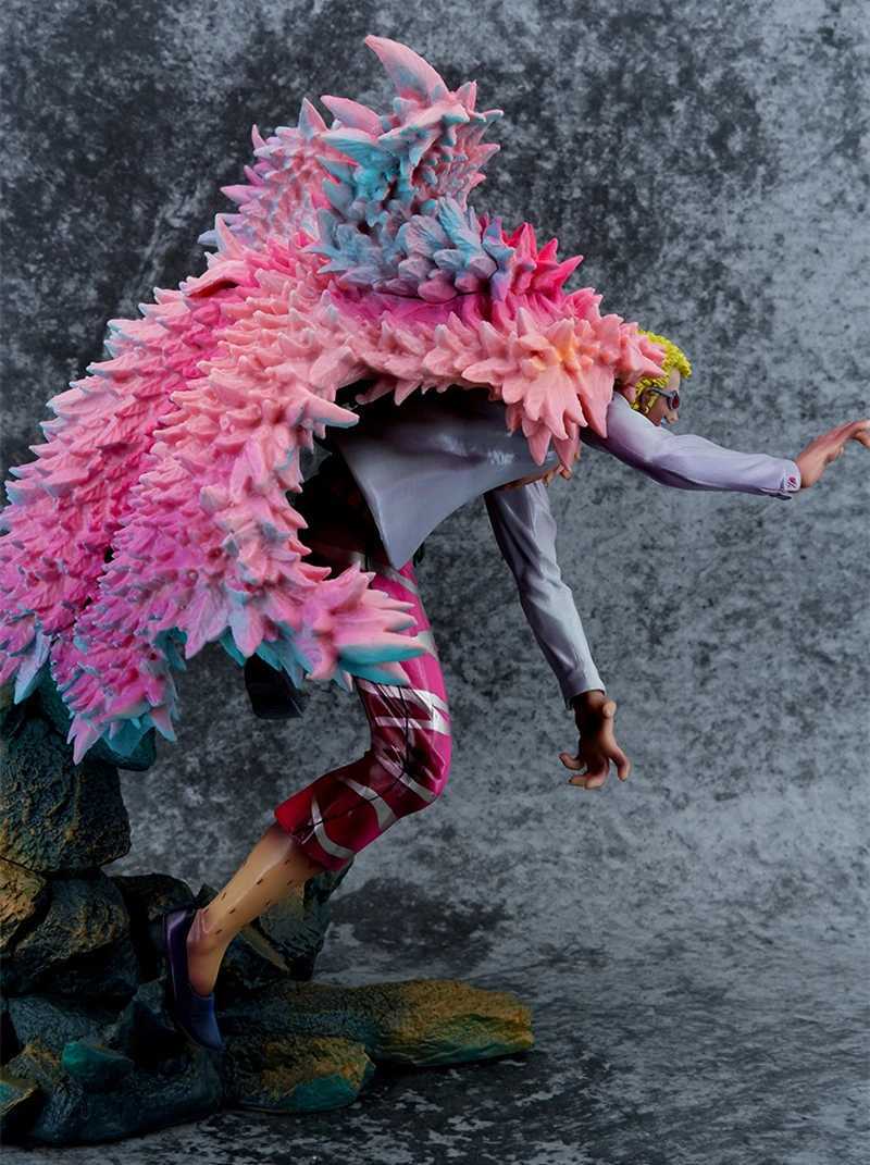 Anime Dressrosa Donquixote Doflamingo GK PVC Action Figure Game Statue Collectible Model Kids Toys Doll Gifts 32CMXJ250910