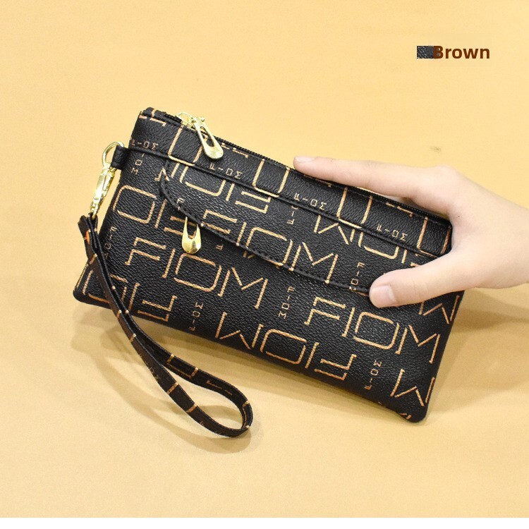 Top Layer Cowhide New Free Delivery Designer Bag Simple Multifunctional Coin Purse 2025 Luxury Bag New High-end Niche Card Holder Two-in-one Short Wal