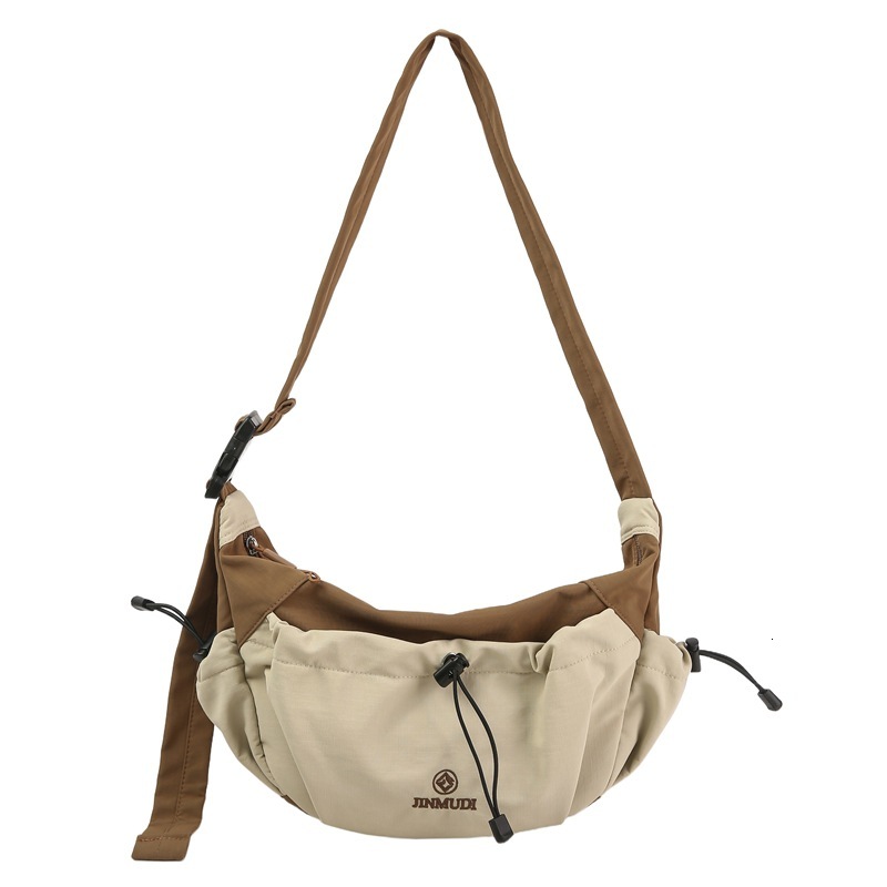 New Fashion Summer Women's Single Shoulder Cloth Commuting Large Capacity Outdoor Travel Crossbody Bag
