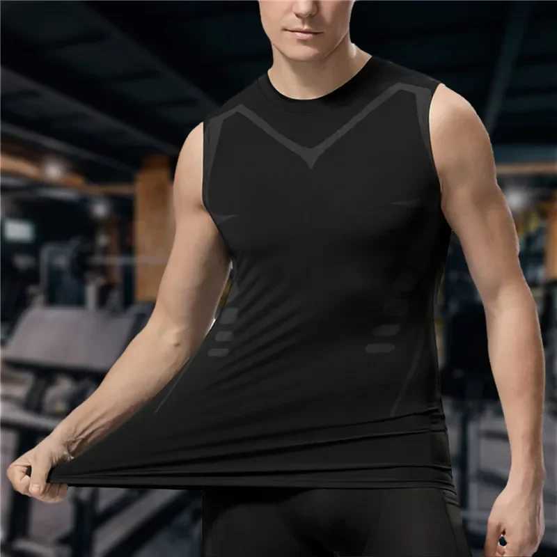 Ionic Shaping Vest for Men 2023 New Version IceSilk Fabric For Men to Build a Perfect Body Tummy Control Shirts W250910