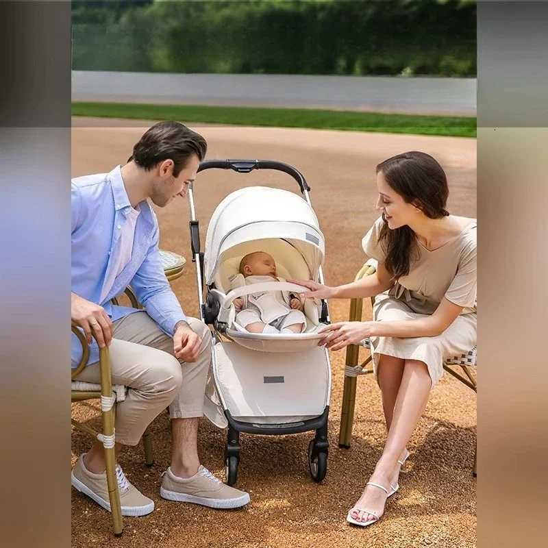 2025 Hotselling Highview Lightweight Baby Stroller Foldable Twoway Seat with Mosquito Net and Shockabsorbing Baby Stroller W250910