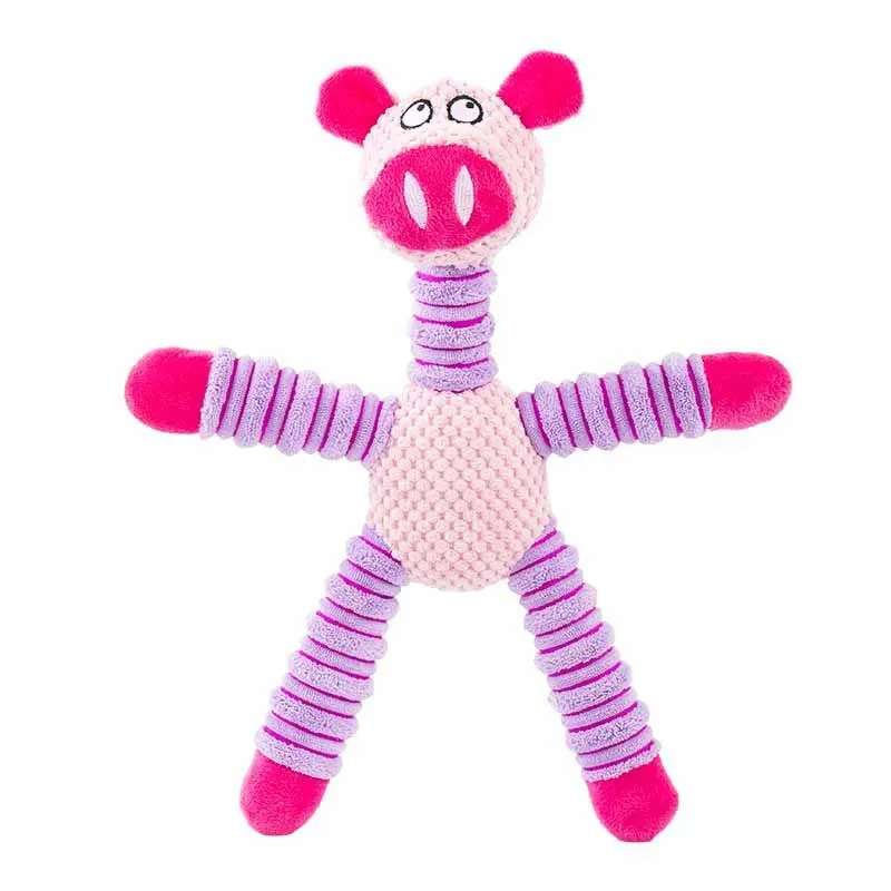 Elephant Pet Plush Toys Dogs Self Relieving and Vocalizing Toys Cat Teeth Grinding and Bite Resistant Interactive Toys