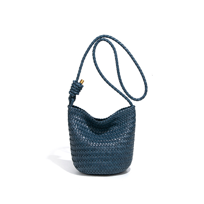 New Handwoven for Women, Large Capacity Commuter Shoulder Tote Bucket Bag, Crossbody Bag