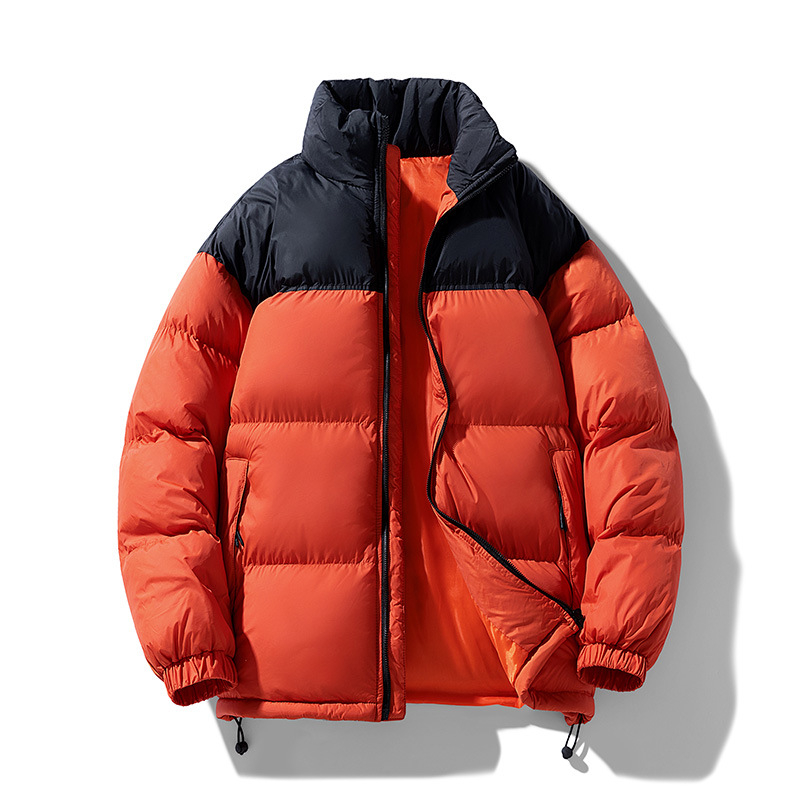 Free Shipping Designer Classic new winter stand up collar cotton jacket for both men and women trendy loose and fluffy bread cotton jacket