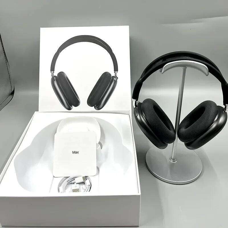 New Forp9max Head Mounted Magnetic Wireless Pop Up Earphones With Leather Bag Sport Bluetooth