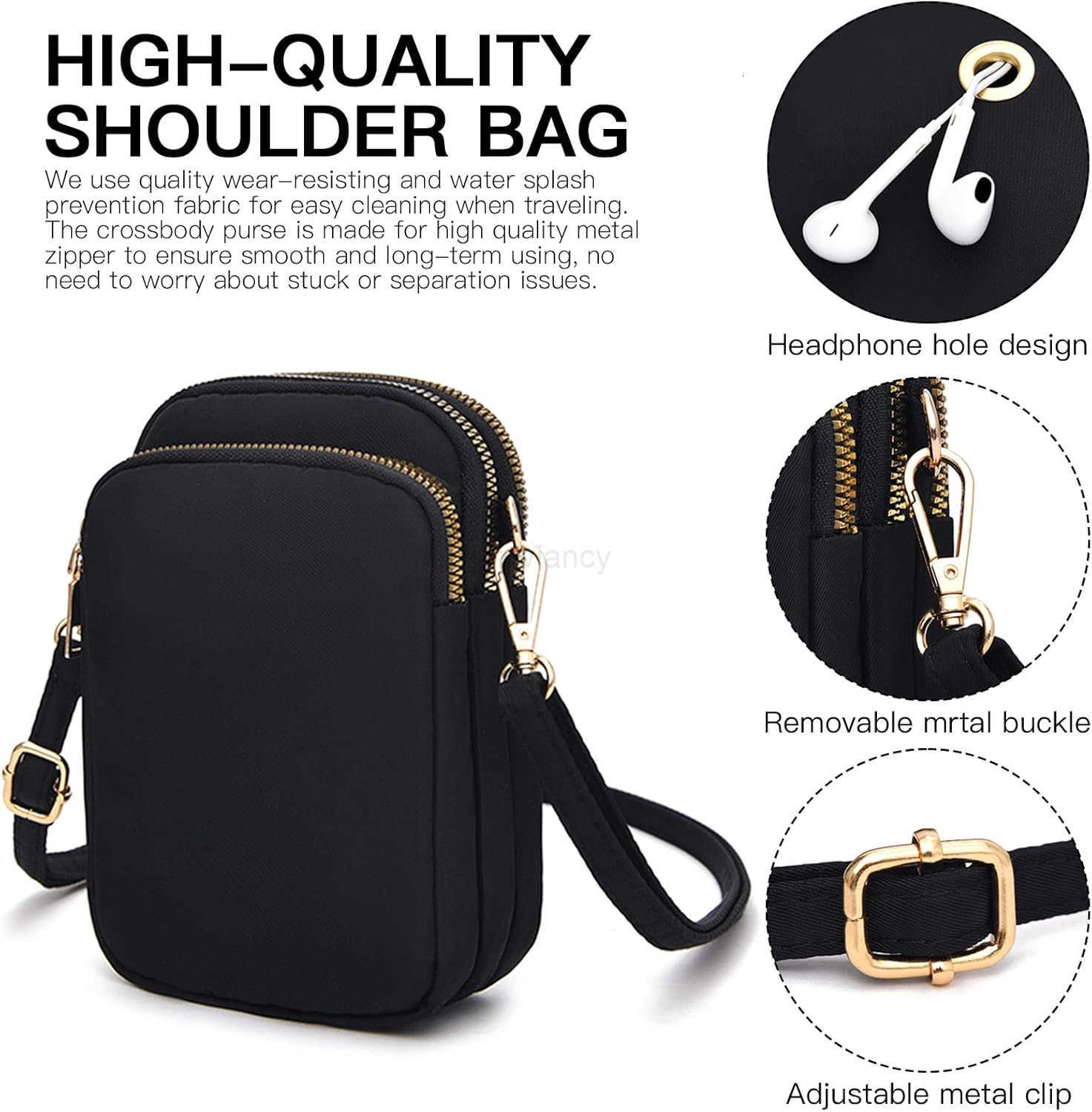 Small Crossbody Bags for Women Mini Cell Phone Wallet Purse Shoulder Bag for Women and MenW250910