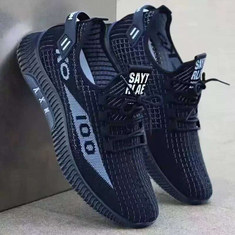 Summer New Casual Shoes Men's Breathable Mesh Sports Shoes Light and Comfortable Trendy Sports Shoes Zapatos De Hombre