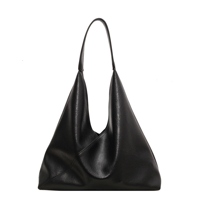 Free shipping designer Large Capacity Casual Underarm Bag for Women Korean Style Textured Tote Bag Fashionable Versatile Simple Casual Shoulder Bag
