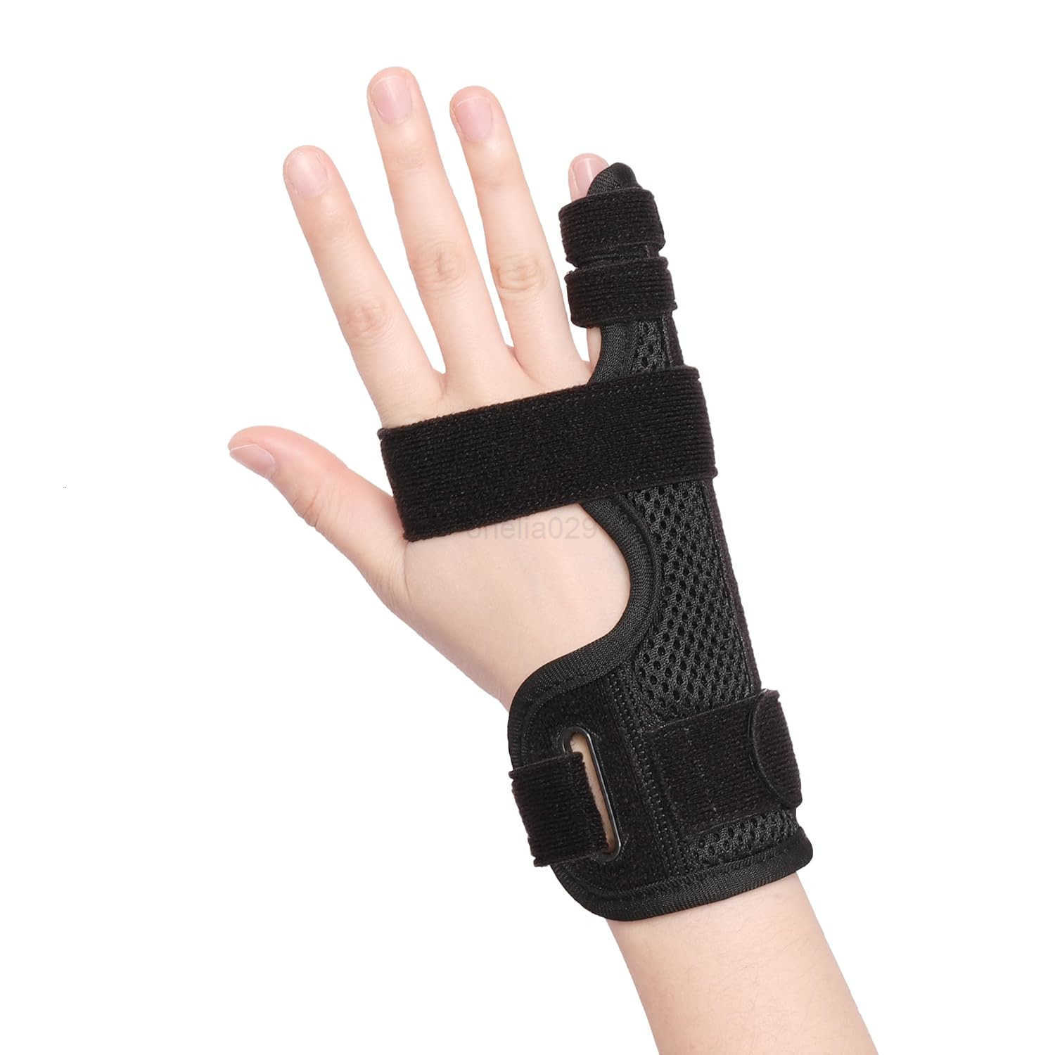 Finger Splint Finger Splint for Pinky Broken Finger Trigger Finger Metacarpal Splint Hand Brace Little Finger Brace for Tendonnitis Pain Relief Fits f