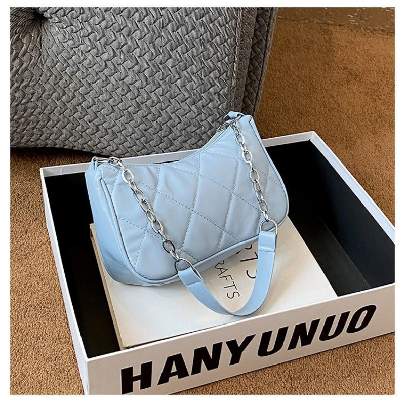 French Niche Bag New Super Designer Bag Popular Quilted Free Shipping Chain Shoulder Luxury Bag Underarm Bag High End Sense Women S Handbag