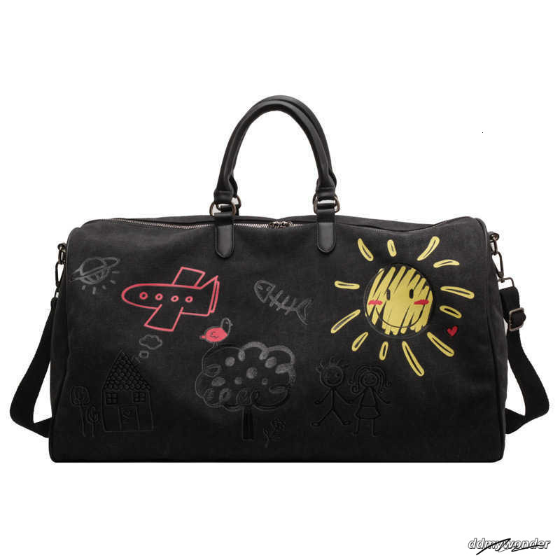 Graffiti Tote Bag: Large Travel Duffel - Trendy Western Design, Crossbody Lage For Business & Casual Use ddmywonder ddmywonder ddmywonder