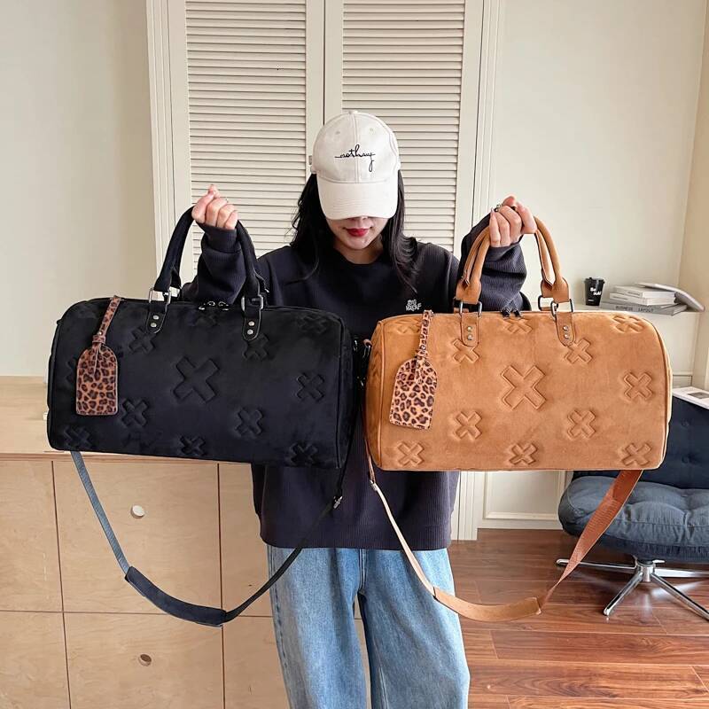 Fashionable Women s Travel Bag Handbag Women s Shoulder Bag Large Capacity Personalized Pattern Embossed Designer Bag Women s Crossbody Bag