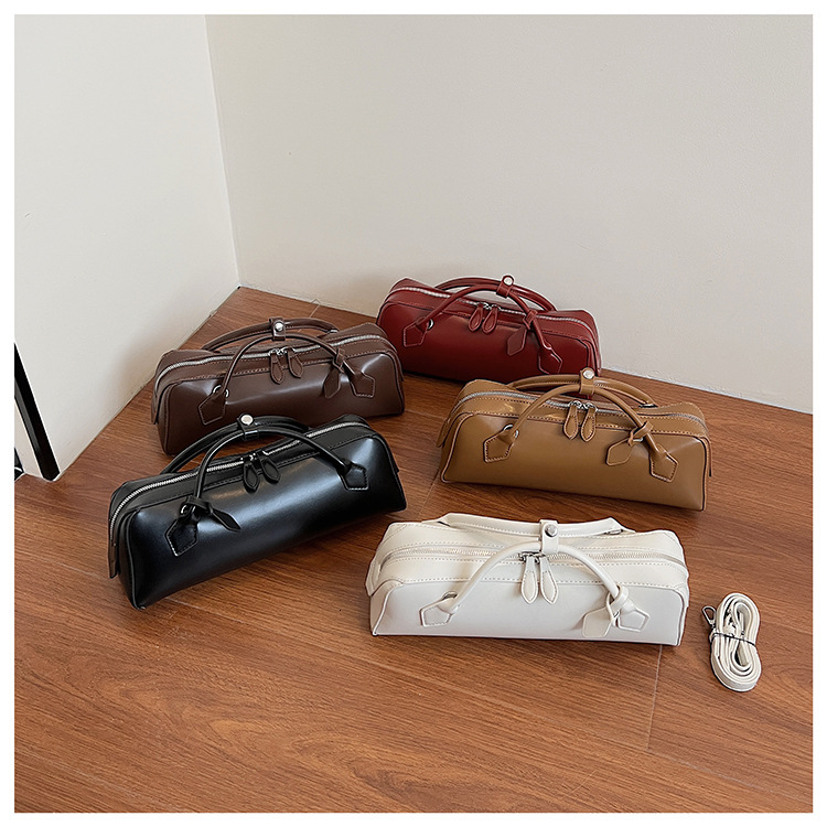 Free shipping designer Vintage Simple Handbag Boston Bag for Women New High-end Fashionable Commuter Bag Shoulder Bag Crossbody Bag