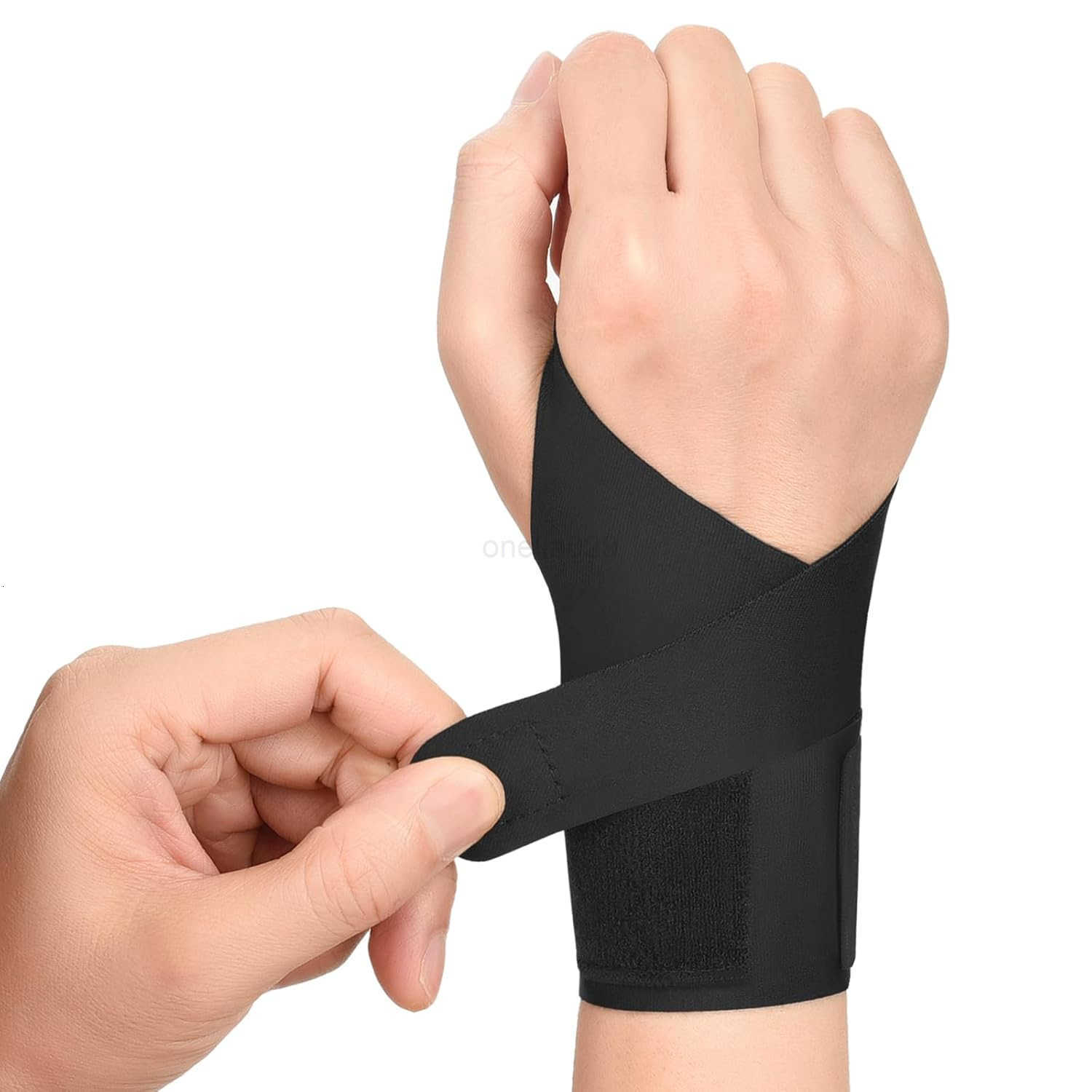 Wrist Brace Right Hand Carpal Tunnel Wrist Support for Pain Relief Arthritis Tendonitis Sprains UltraThin Elastic Wrist Wraps Compression for Men and 