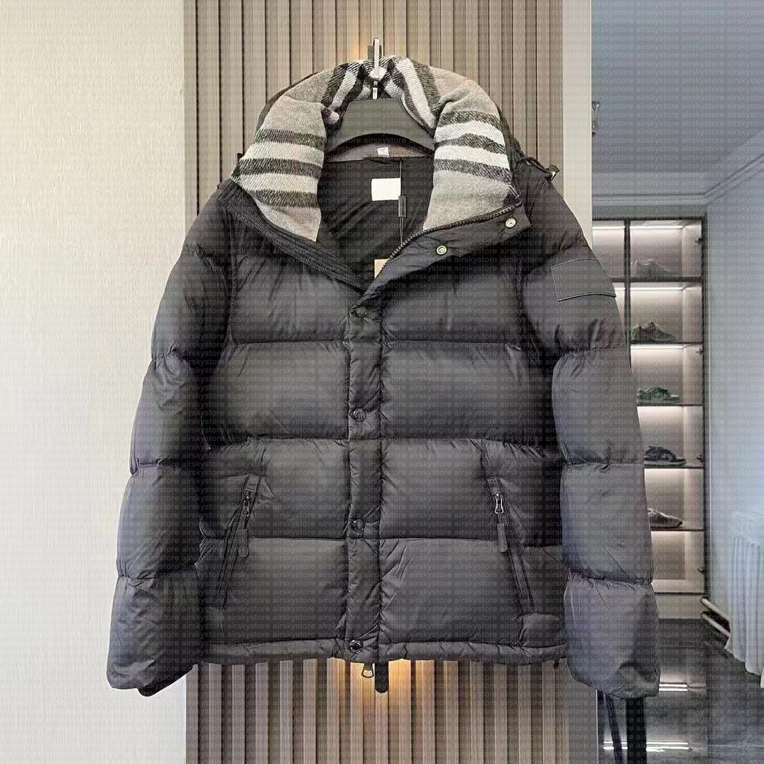 Winter New Men Designer Jacket Fashion Hooded Thickened Down Coat Men's and Women's windbreaker Coats thickening warm clothin top downs jackets