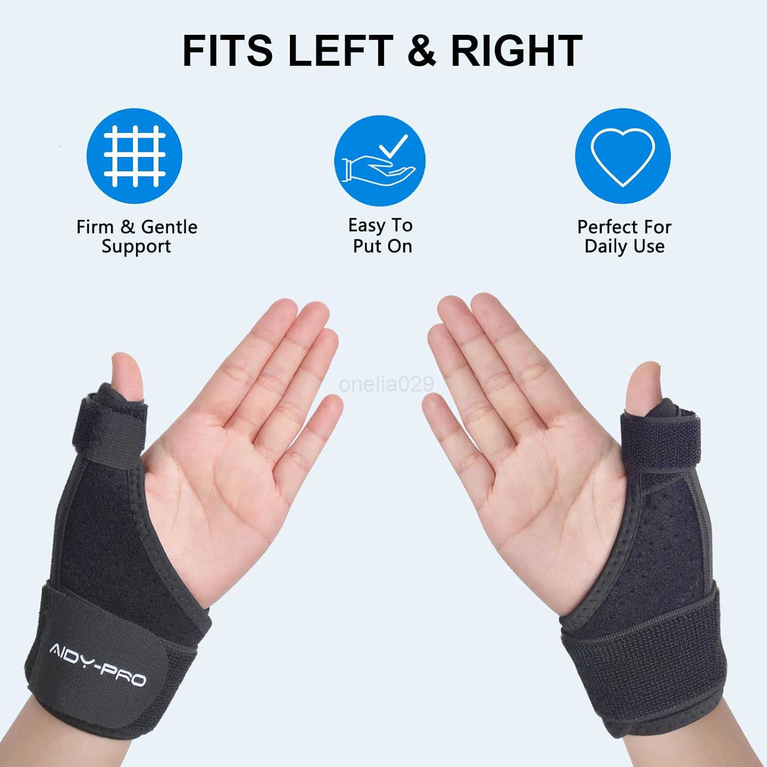 Thumb Brace Right Hand or Left Hand for Arthritis Pain and Support Wrist Brace Thumb Spica Splint Stabilizer for De Quervains Tendonitis Arthritis Cmc
