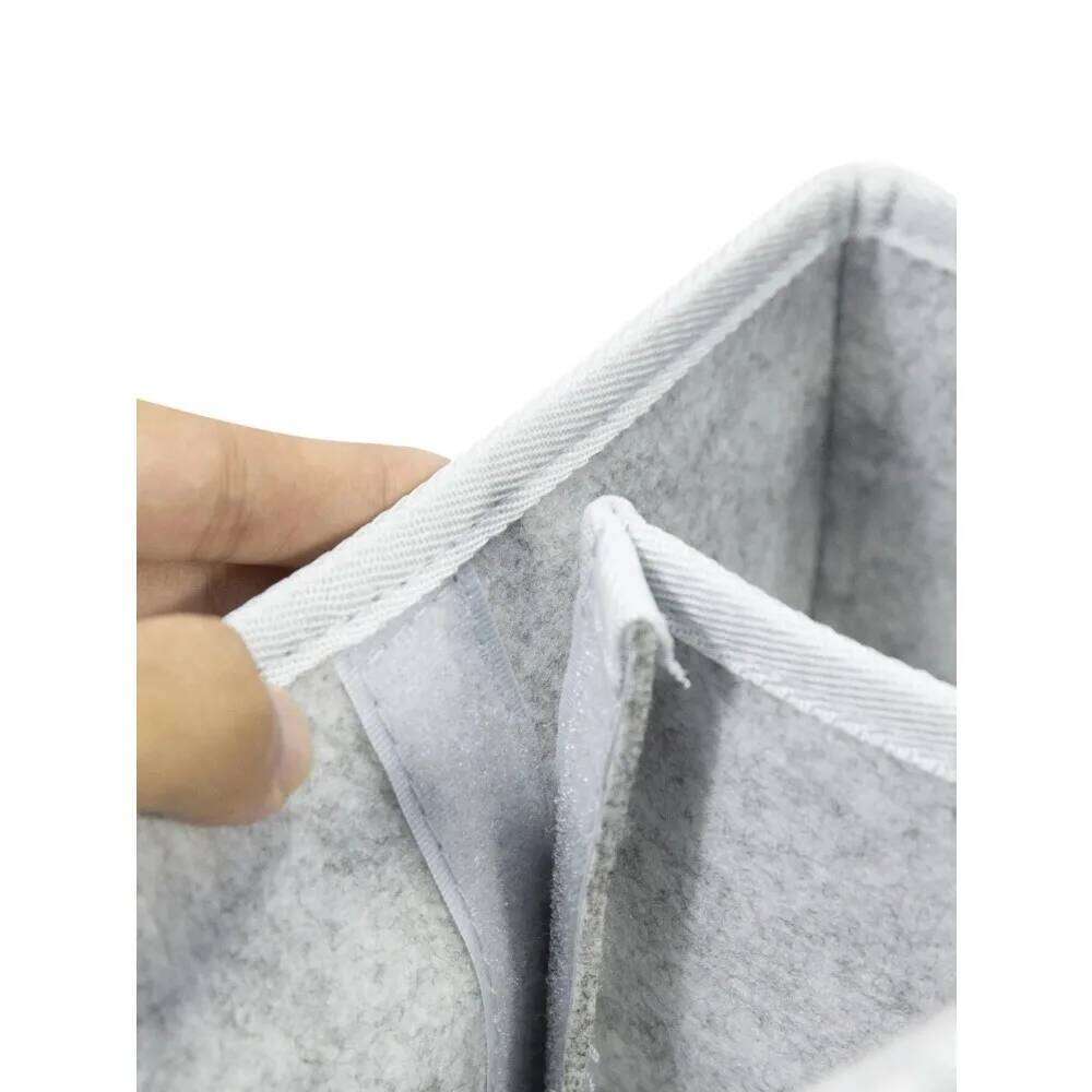 Baby Stroller Organizer - Foldable Mommy Tote Bag Diaper Storage Hanging Basket | Portable & Thicken Design for Easy Access