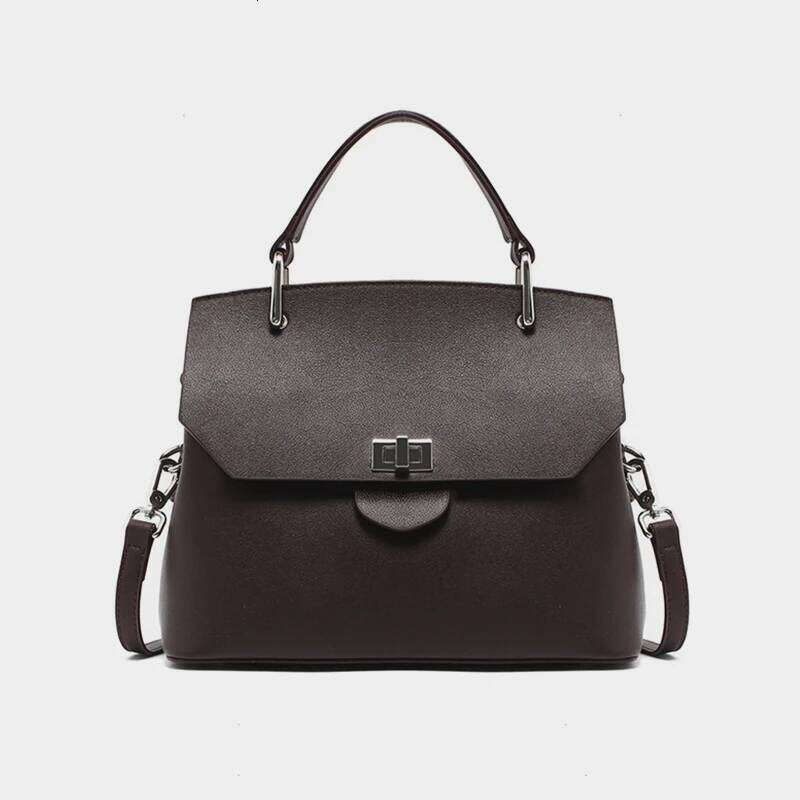 Designer Bags Hifashion Cowhide Genuine Leather Tote Handbags For Women Trend Designer Satchel Purses Work Ladies Shoulder Crossbody Bags Hot Selling