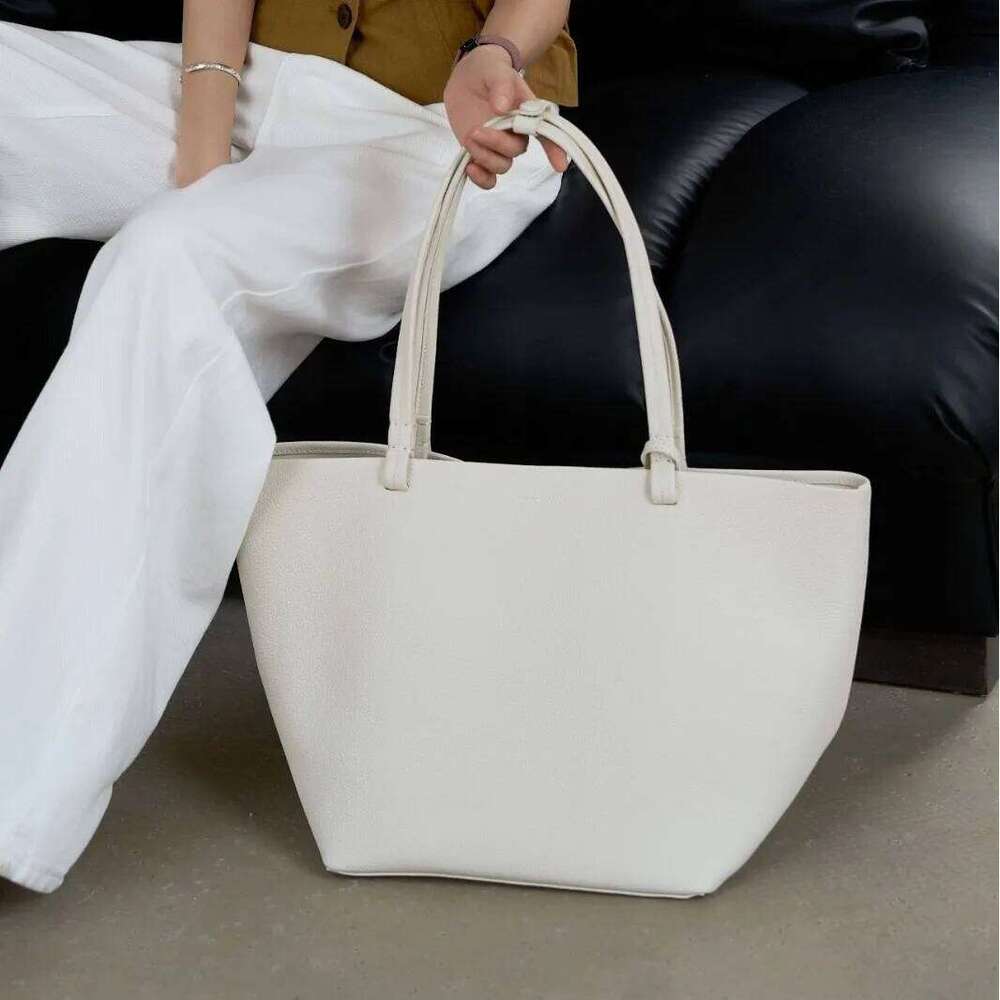 XL Park Hight Quality Leather Tote Women Underarm Casual Work Large Capacity Designer Grainy Shoulder Bag